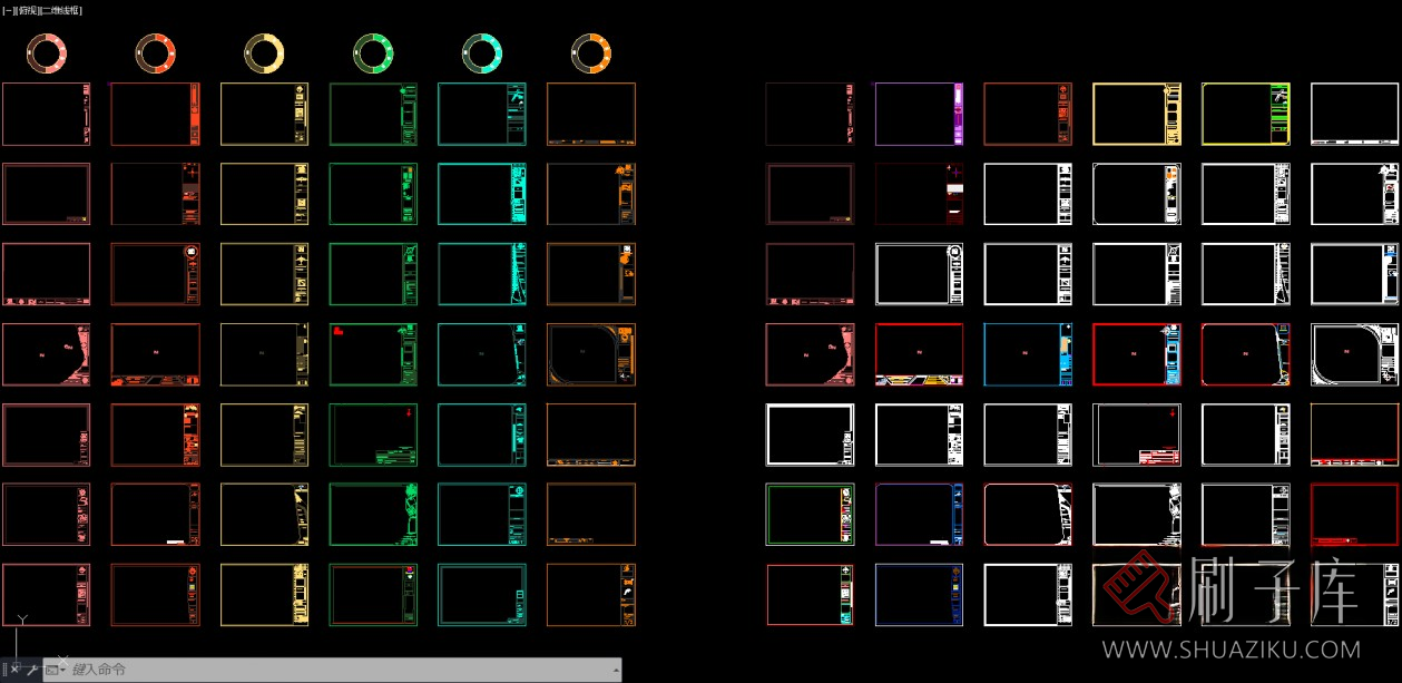 图片[14]-国外创意CAD图框模板-刷子库