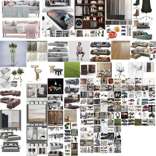 3DDD/3DSky PRO 模型包-刷子库