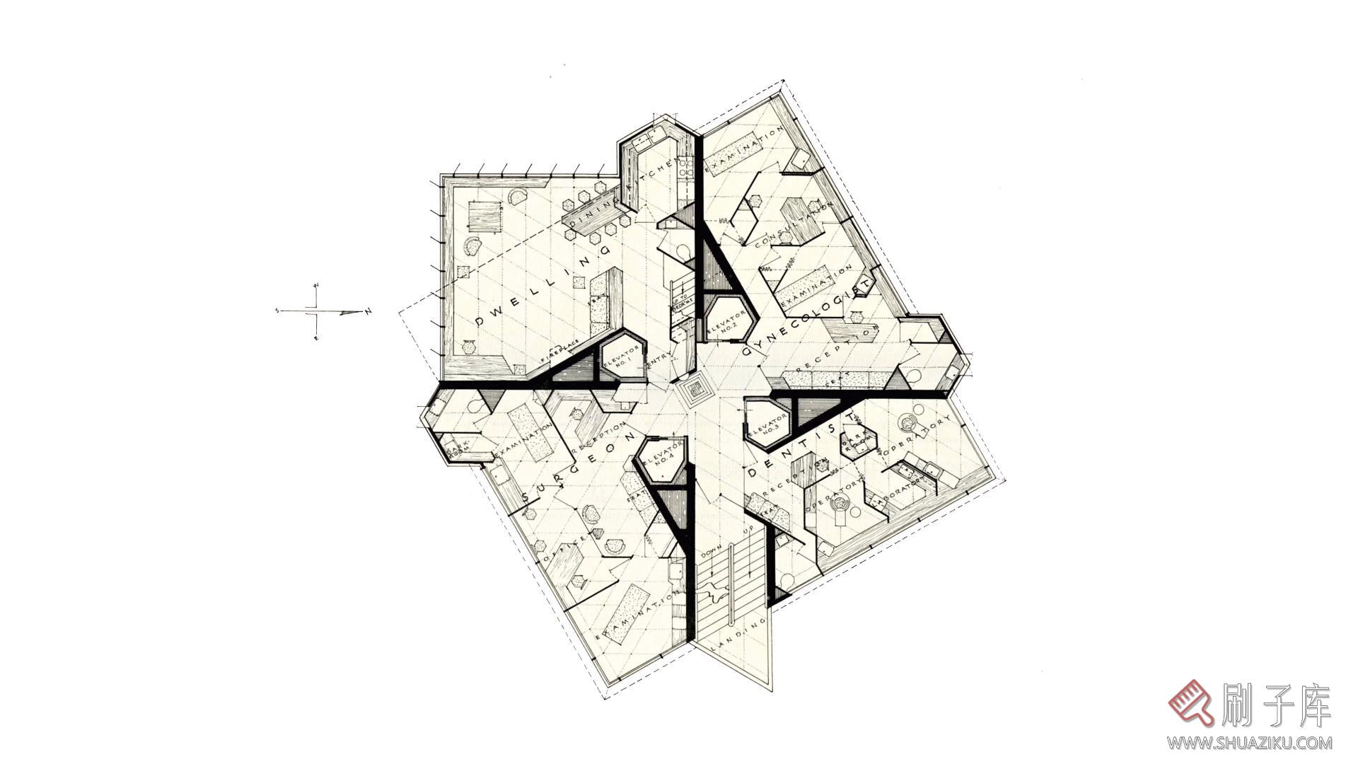 弗兰克·劳埃德·赖特 | 自然和几何的浪漫设计-6
