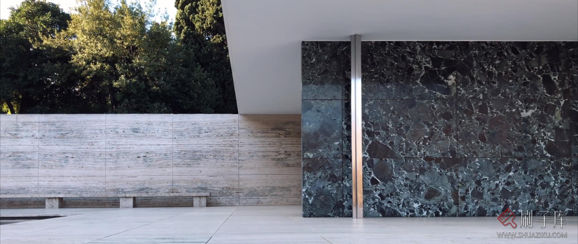 4K-密斯·凡德罗-巴塞罗那世博会德国馆-3 4K-密斯·凡德罗-巴塞罗那世博会德国馆-3