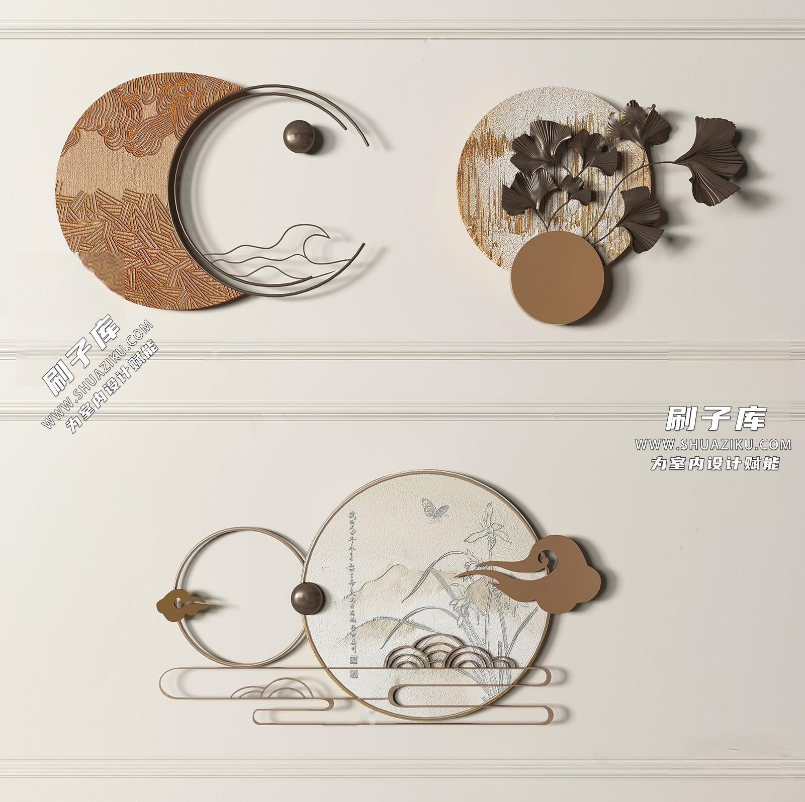 图片[11]-精选墙饰3dmax模型-刷子库