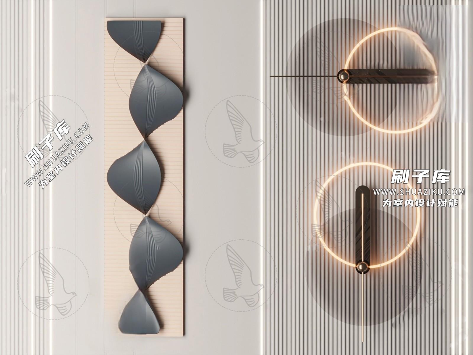 图片[20]-精选墙饰3dmax模型-刷子库