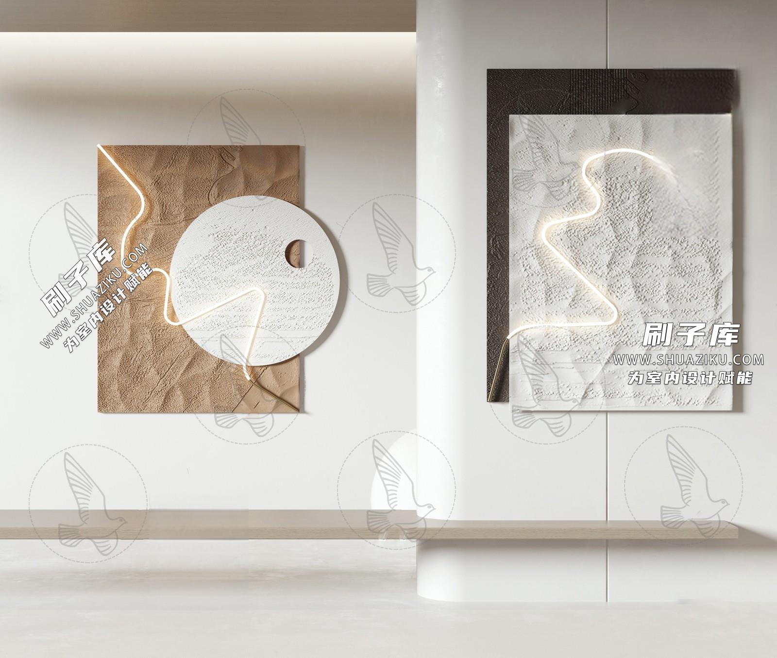 图片[23]-精选墙饰3dmax模型-刷子库