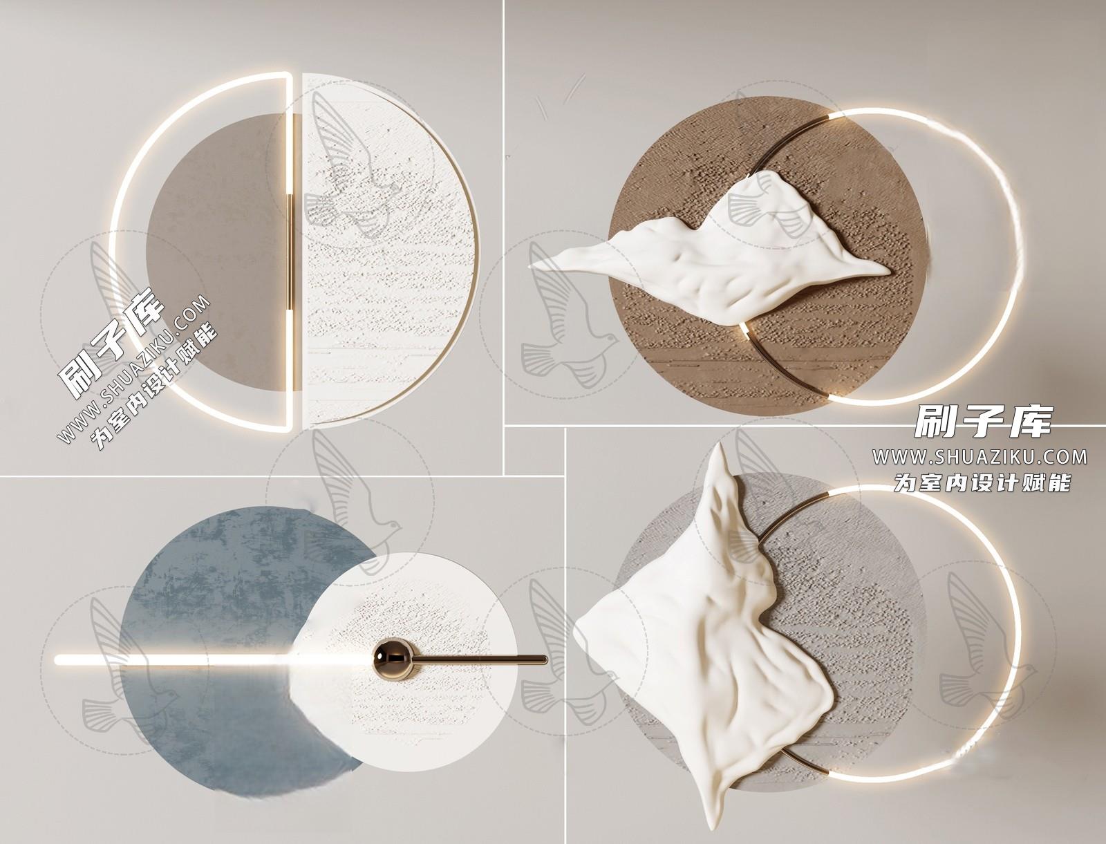 图片[28]-精选墙饰3dmax模型-刷子库