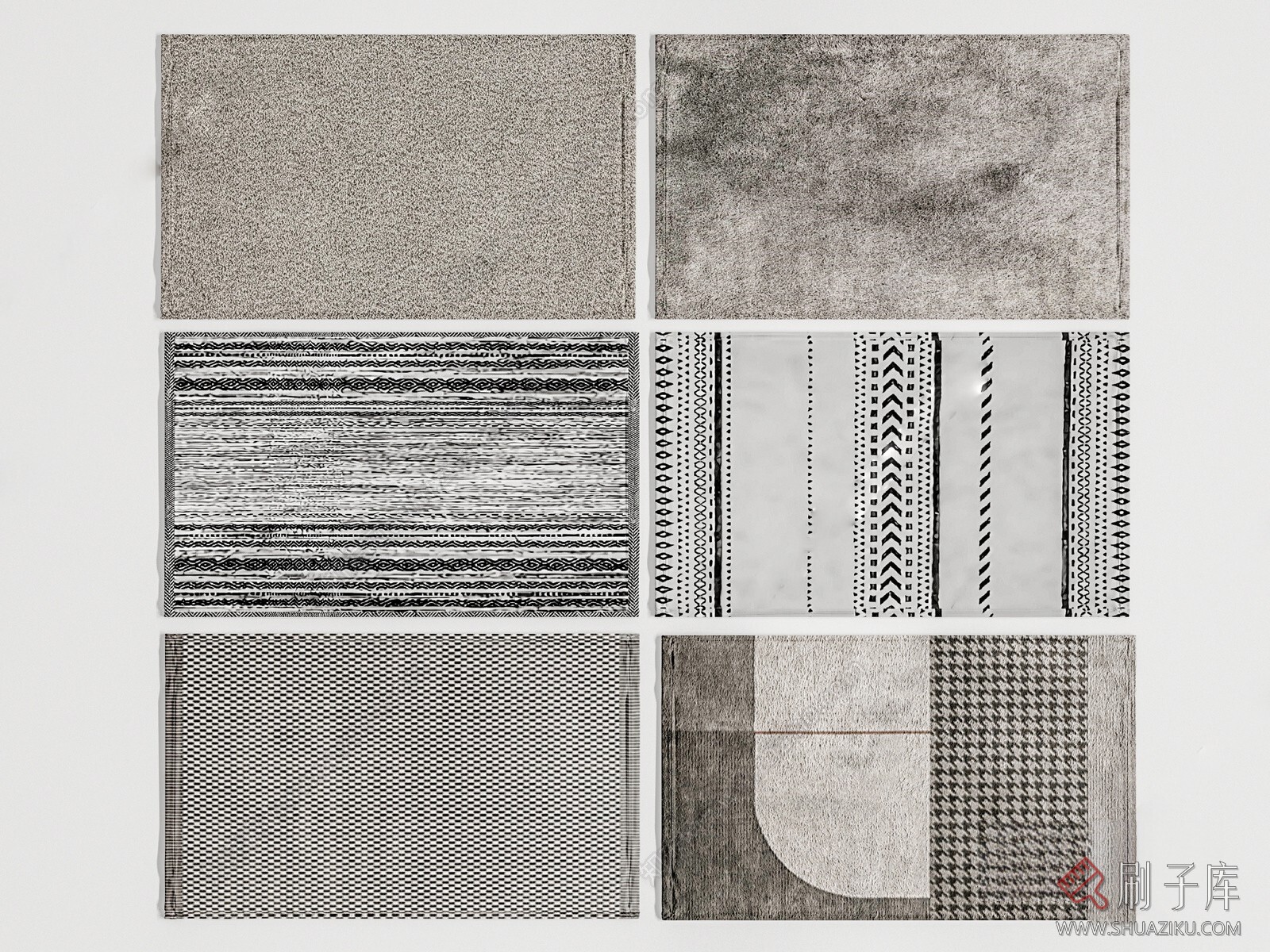 图片[2]-SU布艺地毯模型-刷子库