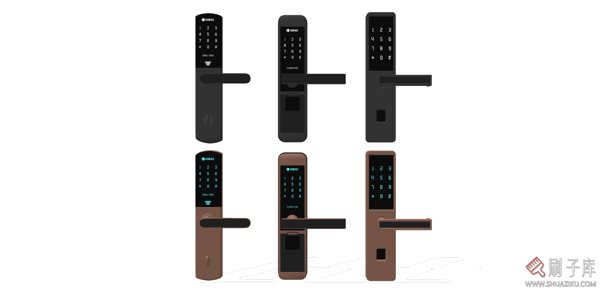 图片[2]-门锁门把手SU模型-刷子库