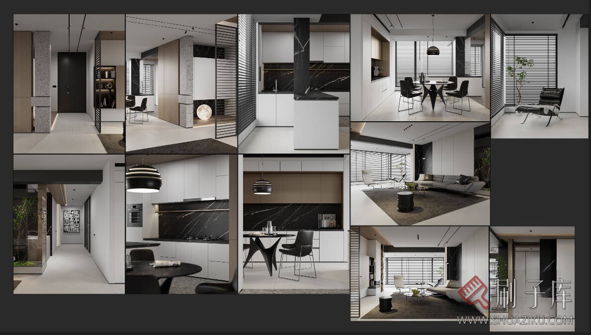 图片[1]-磊总写实场景3dmax模型9套-刷子库