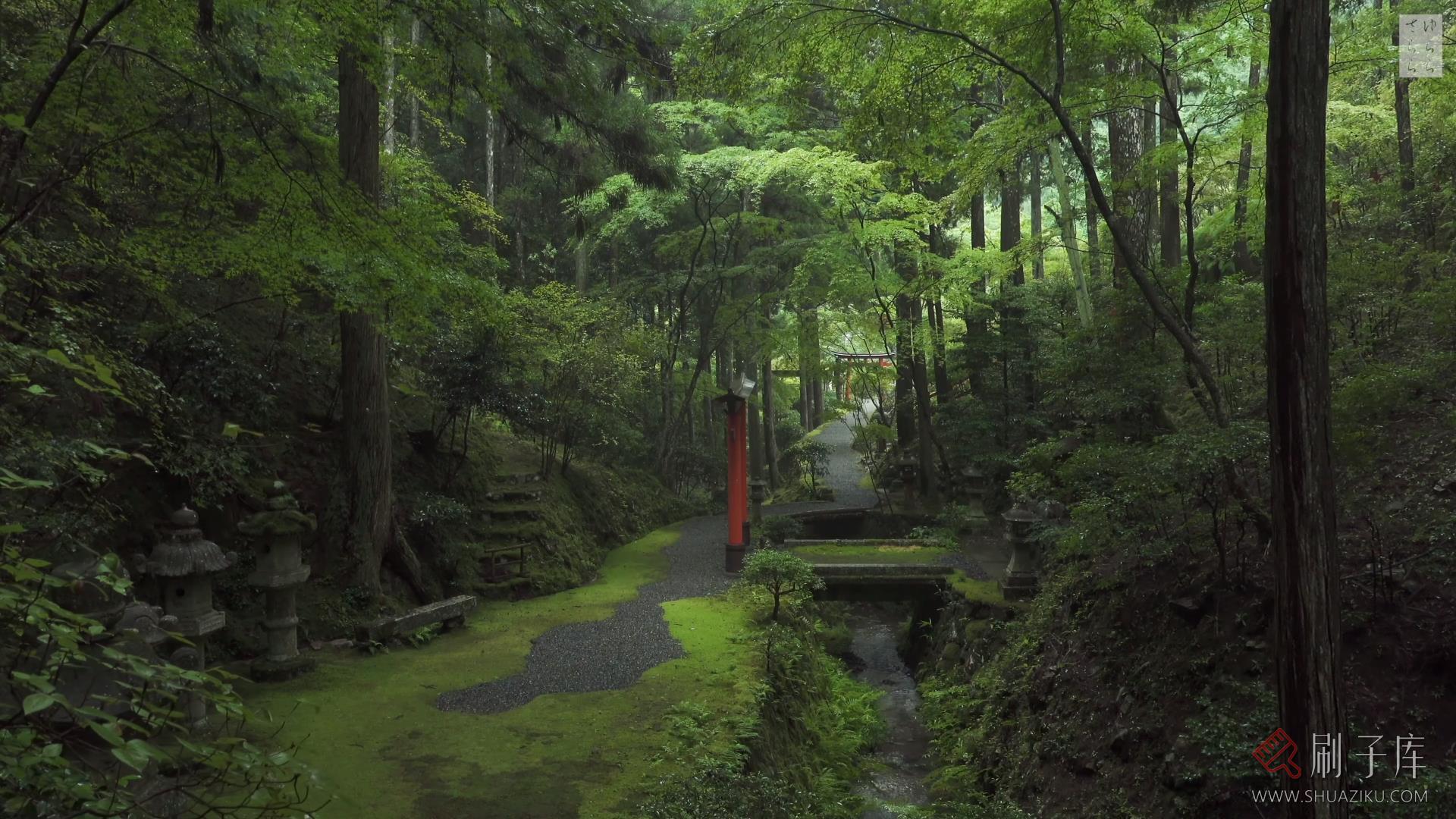 [4K] 白龍園・京都-日式侘寂·庭院-刷子库