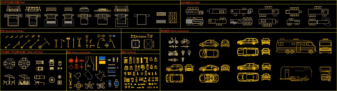 图片[2]-2023新款家具CAD动态图库-刷子库