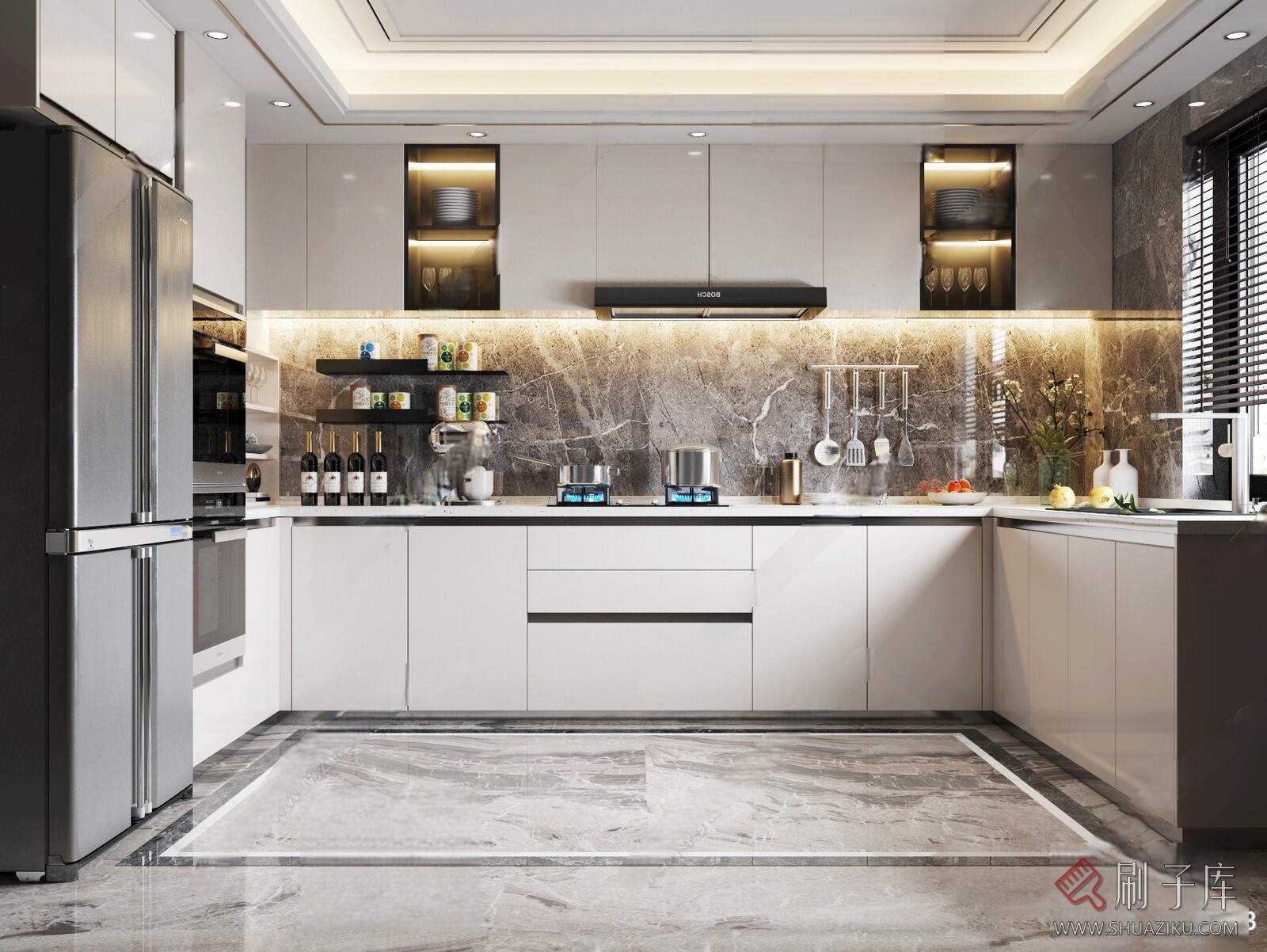 图片[12]-草图大师厨房橱柜SU模型库-45套-刷子库