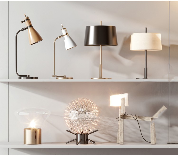 图片[16]-落地灯台灯SU模型库现代轻奢侘寂风奶油家装室内日式灯具草图大师-刷子库