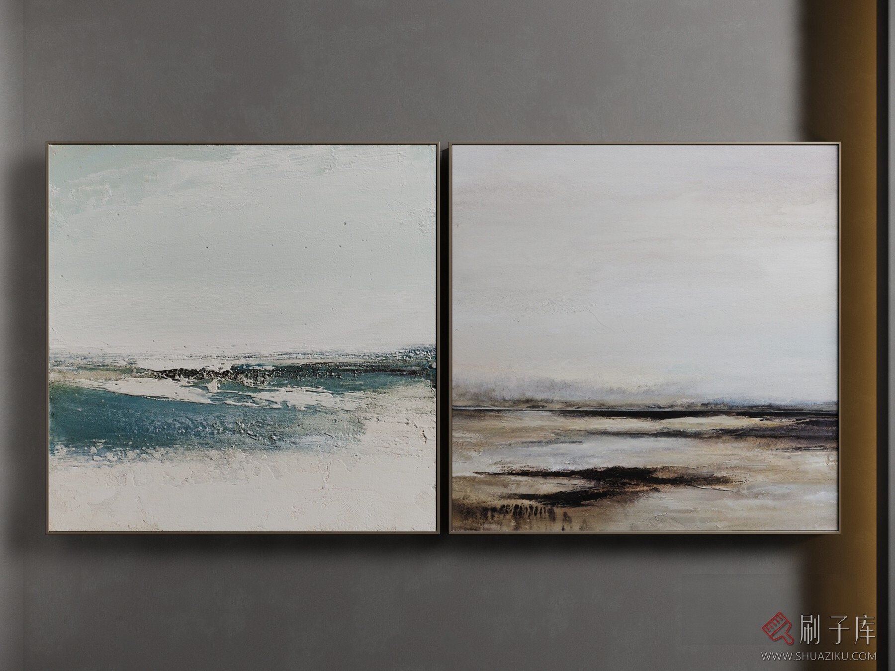 图片[4]-2023草图大师挂画模型Enscape材质-240幅-刷子库