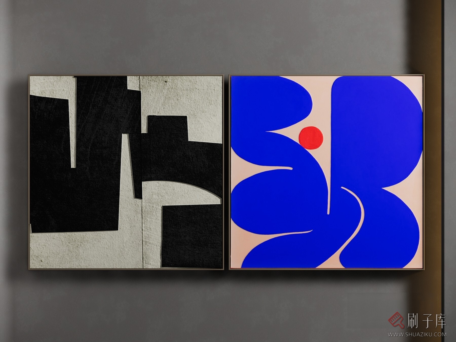 图片[7]-2023草图大师挂画模型Enscape材质-240幅-刷子库