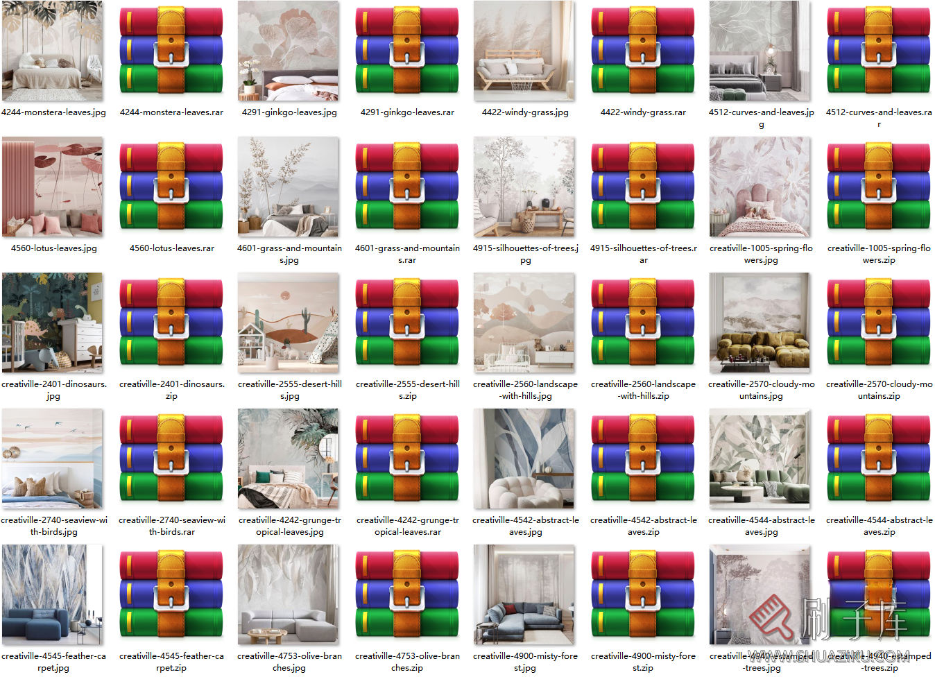 图片[2]-Creativille+INTERIUME品牌墙纸壁纸贴图-刷子库