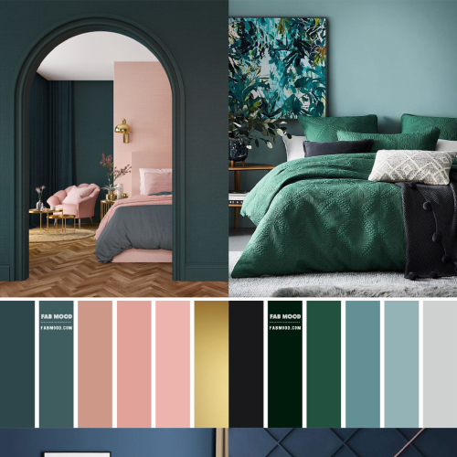 卧室空间软装配色方案-刷子库