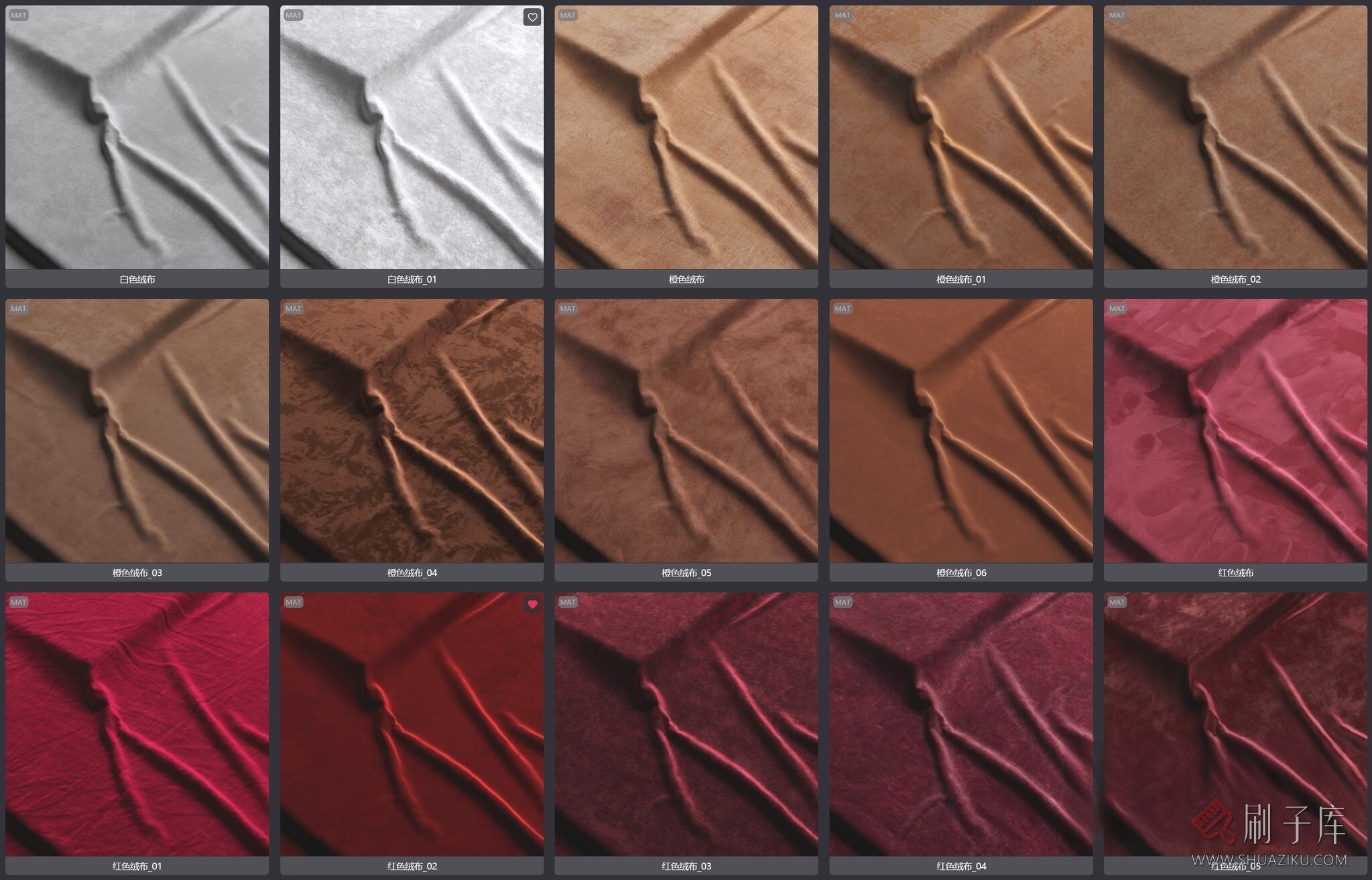 图片[3]-53个高品质绒布corona材质-刷子库