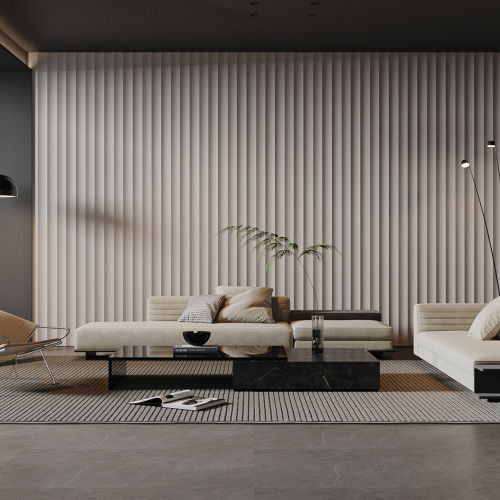 现代家居客厅3D模型下载-刷子库