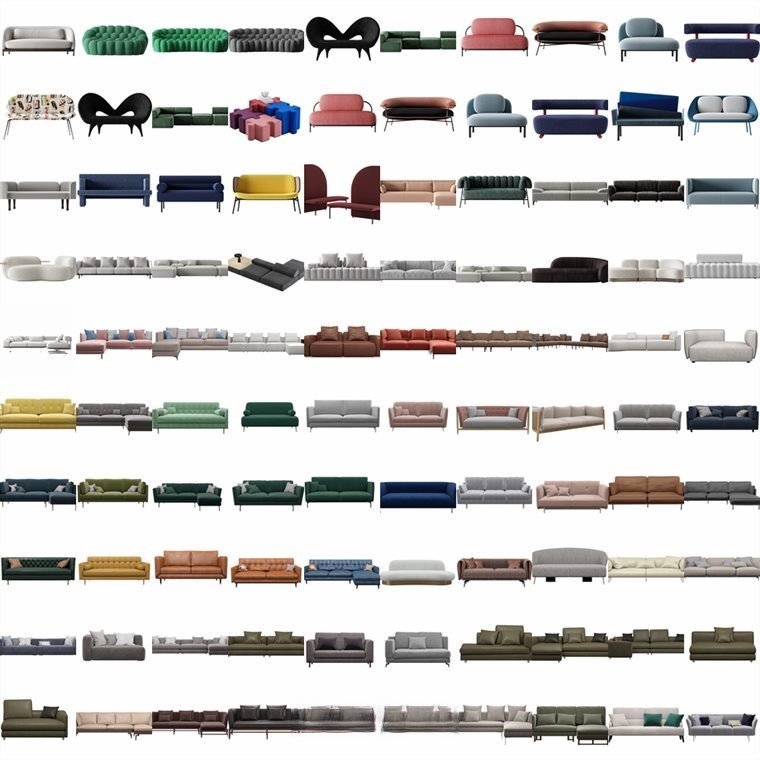 图片[8]-1881张家装空间软装白底单体高清图集-刷子库