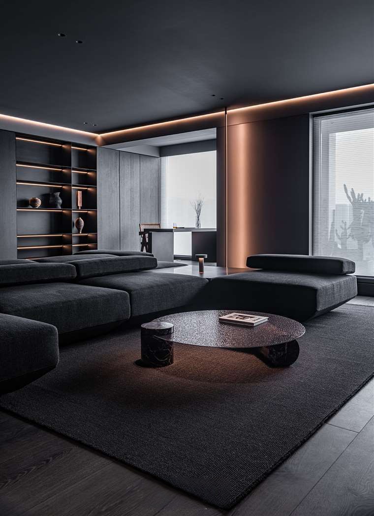 图片[14]-高级灰风格家装设计案例图集-刷子库