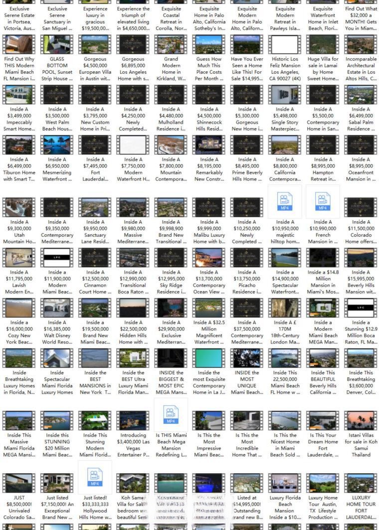 图片[3]-全球顶尖豪宅别墅500套超清漫游视频合辑-刷子库