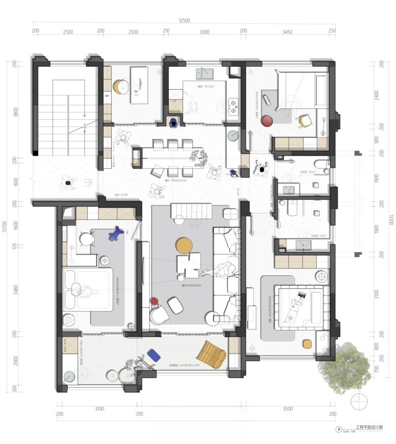 图片[26]-2023中小户型精选户型优化方案丨CAD源文件+PSD源文件+JPG图片-刷子库