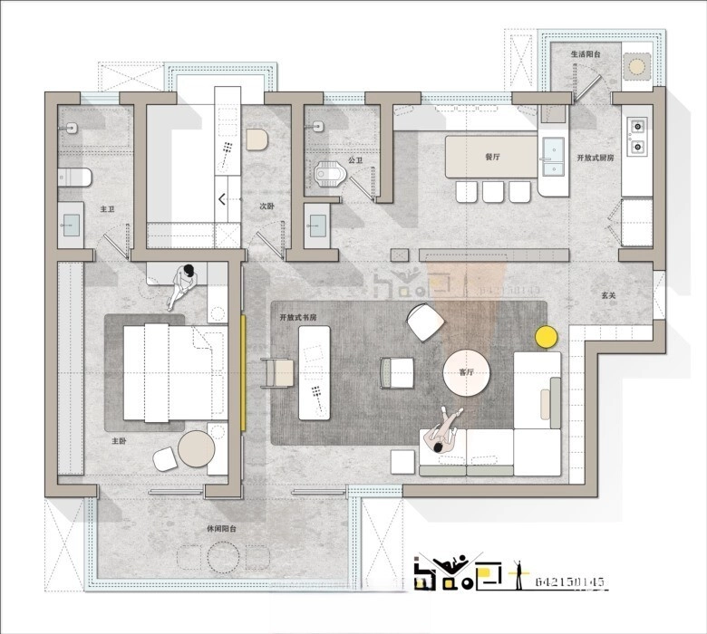 图片[70]-2023户型优化方案精选70套（带CAD+PSD源文件）-刷子库