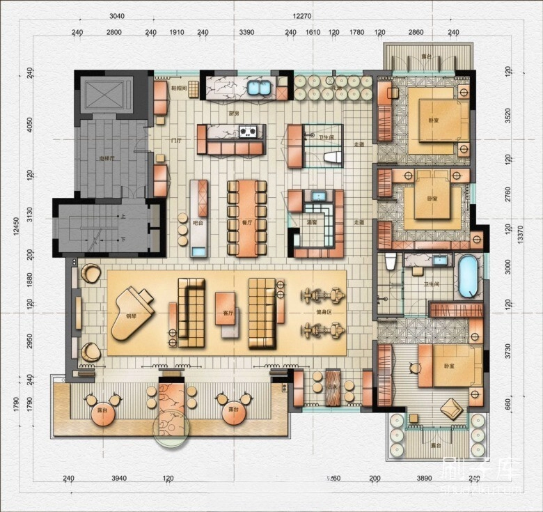 图片[40]-2023户型优化方案精选70套（带CAD+PSD源文件）-刷子库