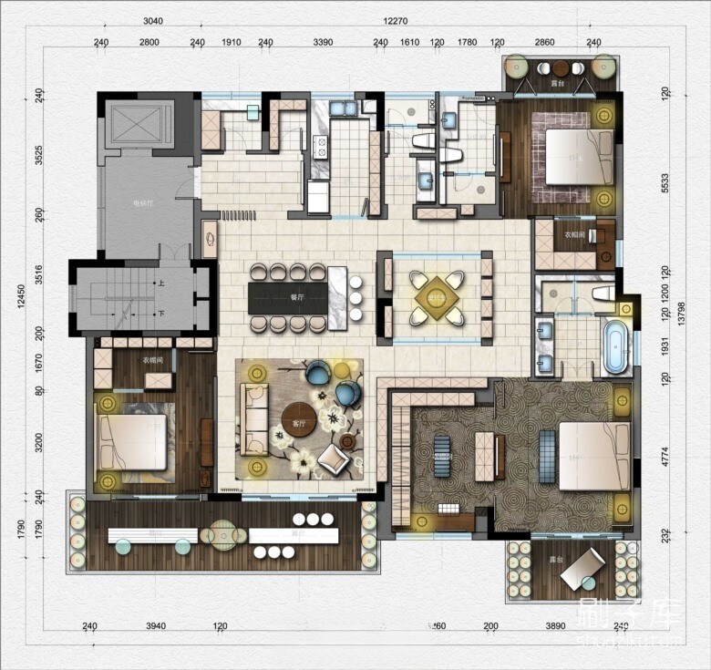 图片[39]-2023户型优化方案精选70套（带CAD+PSD源文件）-刷子库