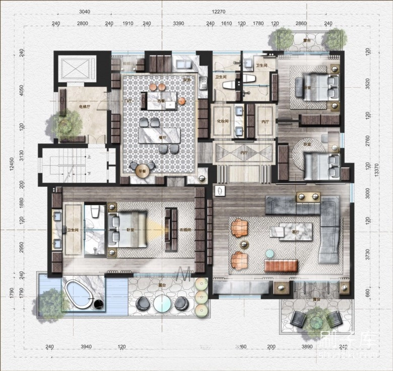 图片[41]-2023户型优化方案精选70套（带CAD+PSD源文件）-刷子库