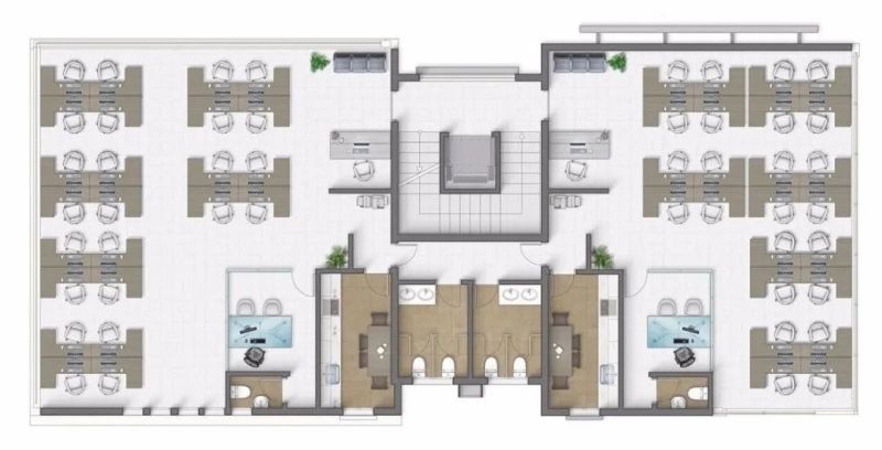 工装空间平面布局方案合辑-4