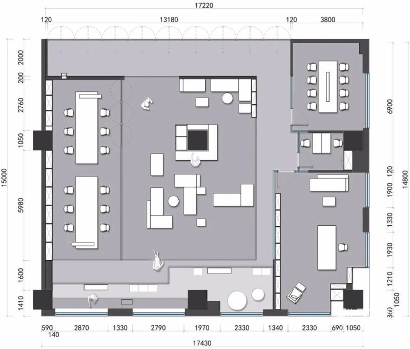 工装空间平面布局方案合辑-9