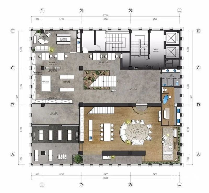 工装空间平面布局方案合辑-15