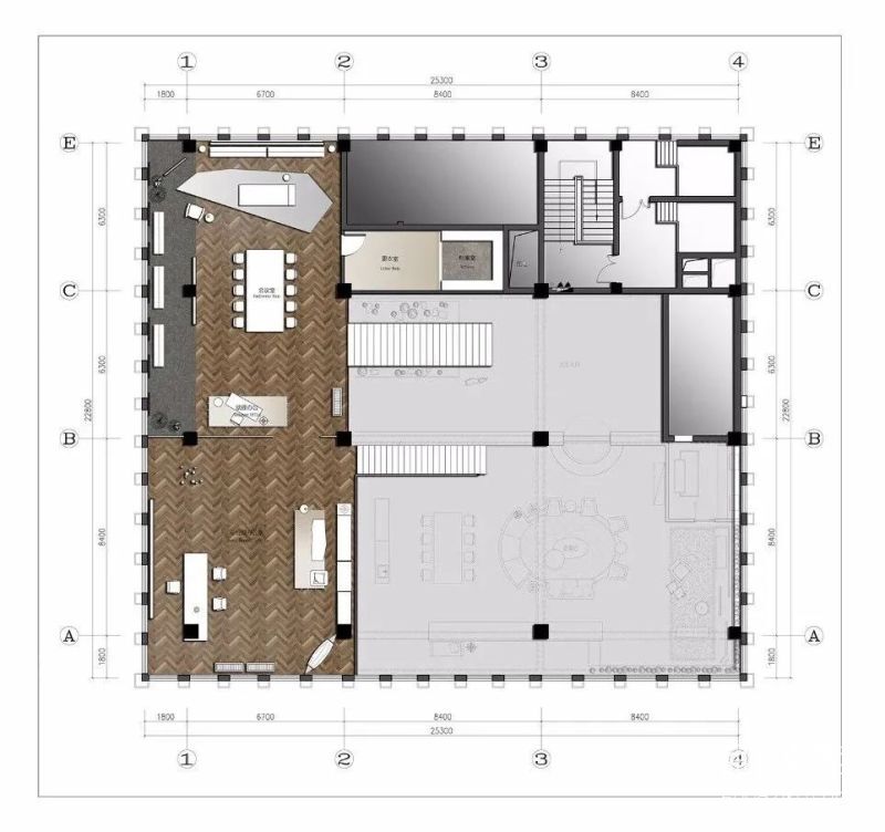 工装空间平面布局方案合辑-14