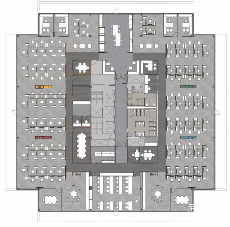 工装空间平面布局方案合辑-17