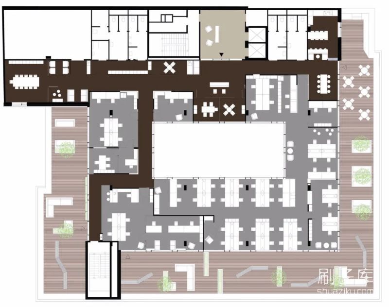 工装空间平面布局方案合辑-18