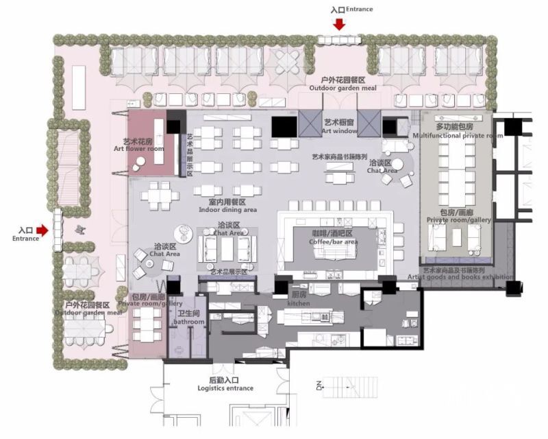 工装空间平面布局方案合辑-28