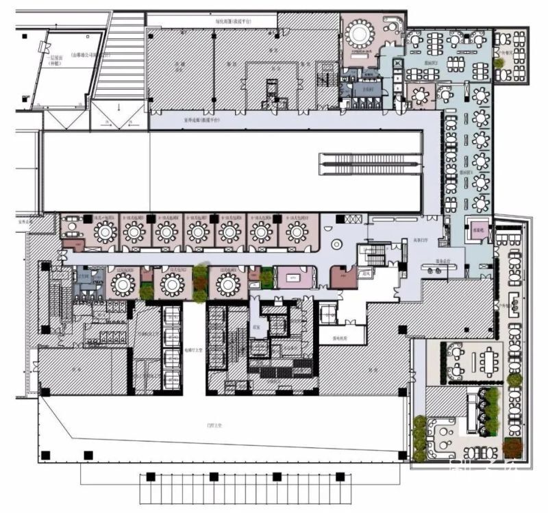 工装空间平面布局方案合辑-29