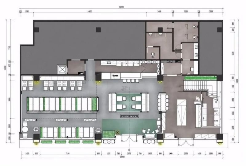 工装空间平面布局方案合辑-31