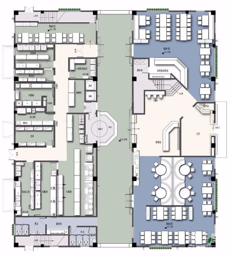 工装空间平面布局方案合辑-34