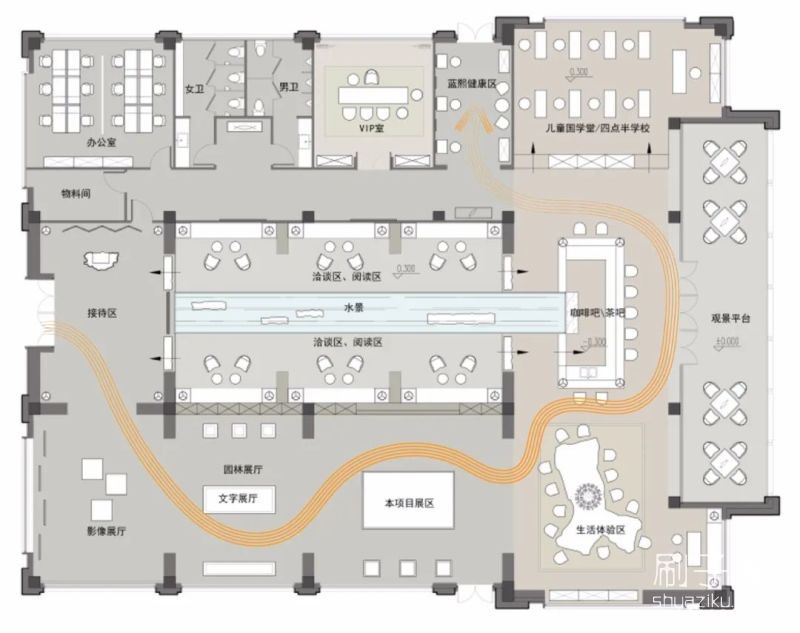 工装空间平面布局方案合辑-48