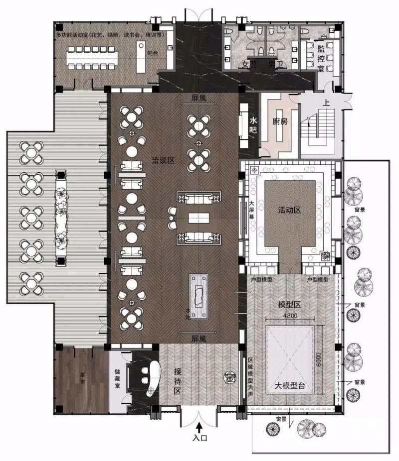 工装空间平面布局方案合辑-50