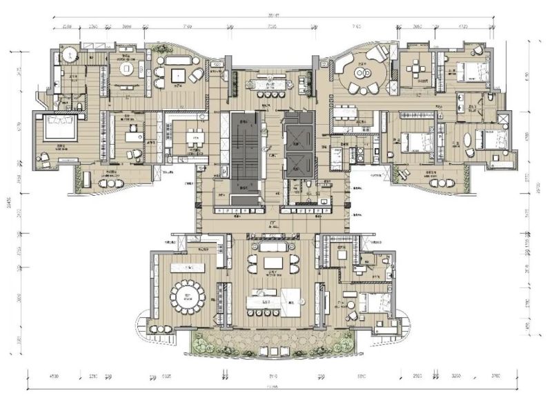 工装空间平面布局方案合辑-72