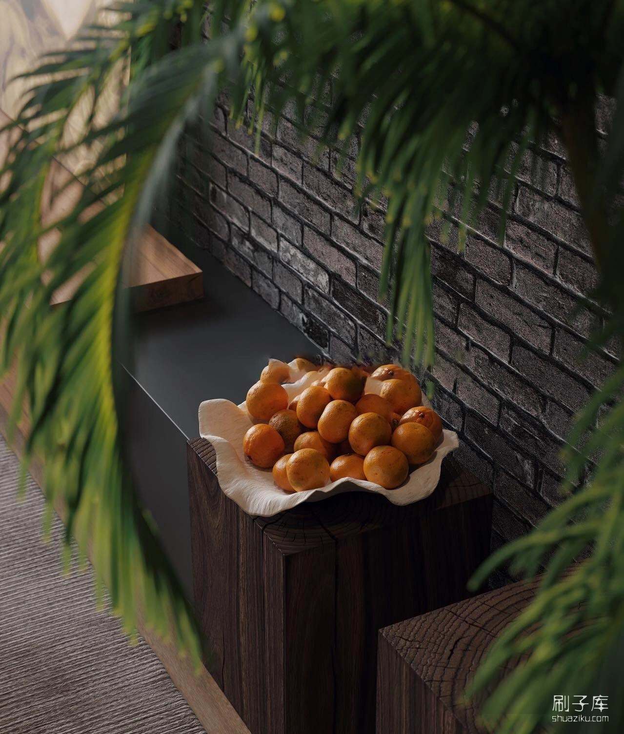 图片[2]-湖边小屋3d模型-刷子库