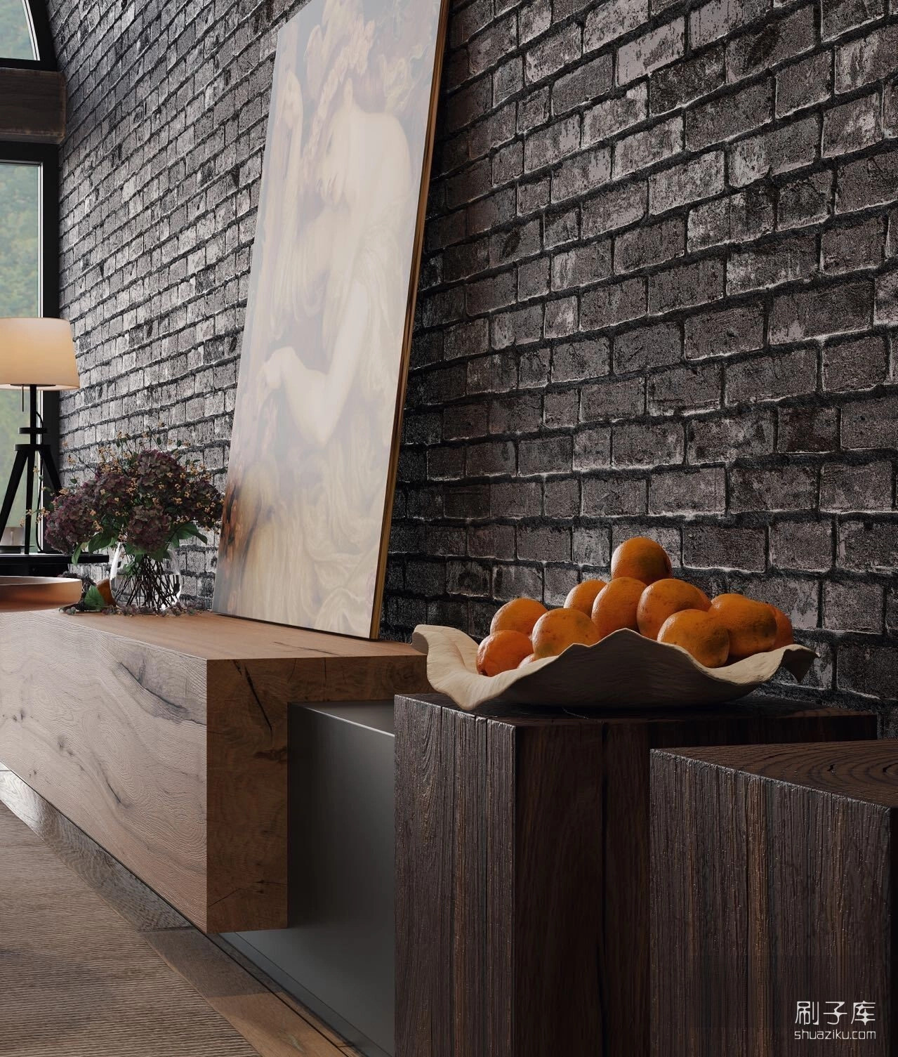 图片[5]-湖边小屋3d模型-刷子库