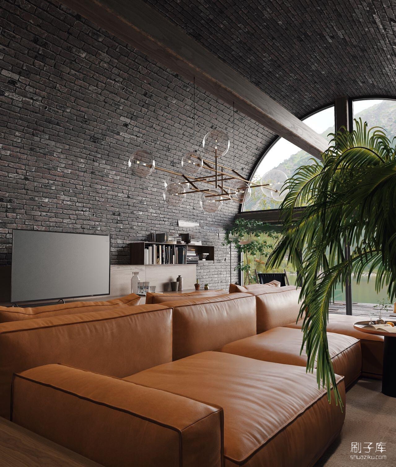 图片[7]-湖边小屋3d模型-刷子库