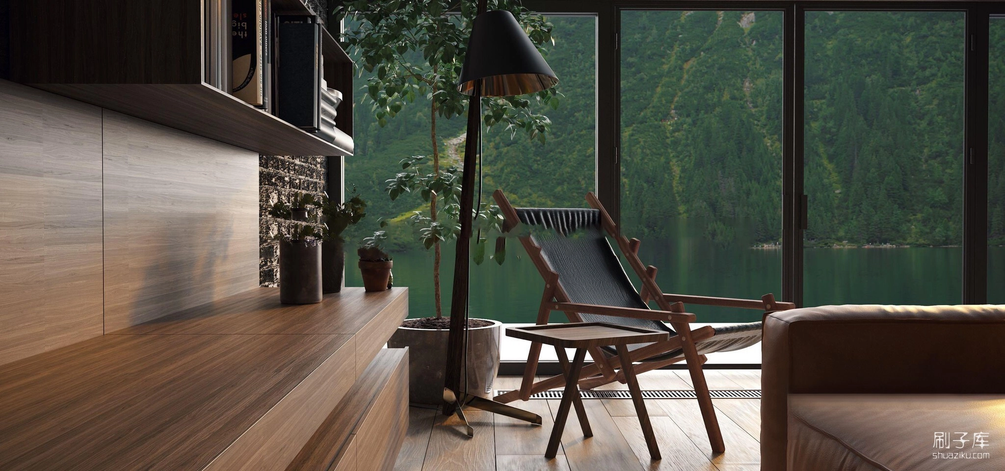 图片[6]-湖边小屋3d模型-刷子库