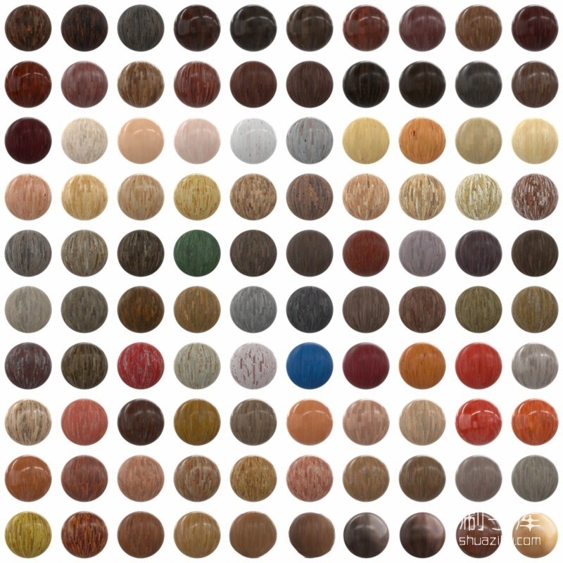 图片[3]-Sketchup草图大师6000个Enscape&Vray双材质库-刷子库