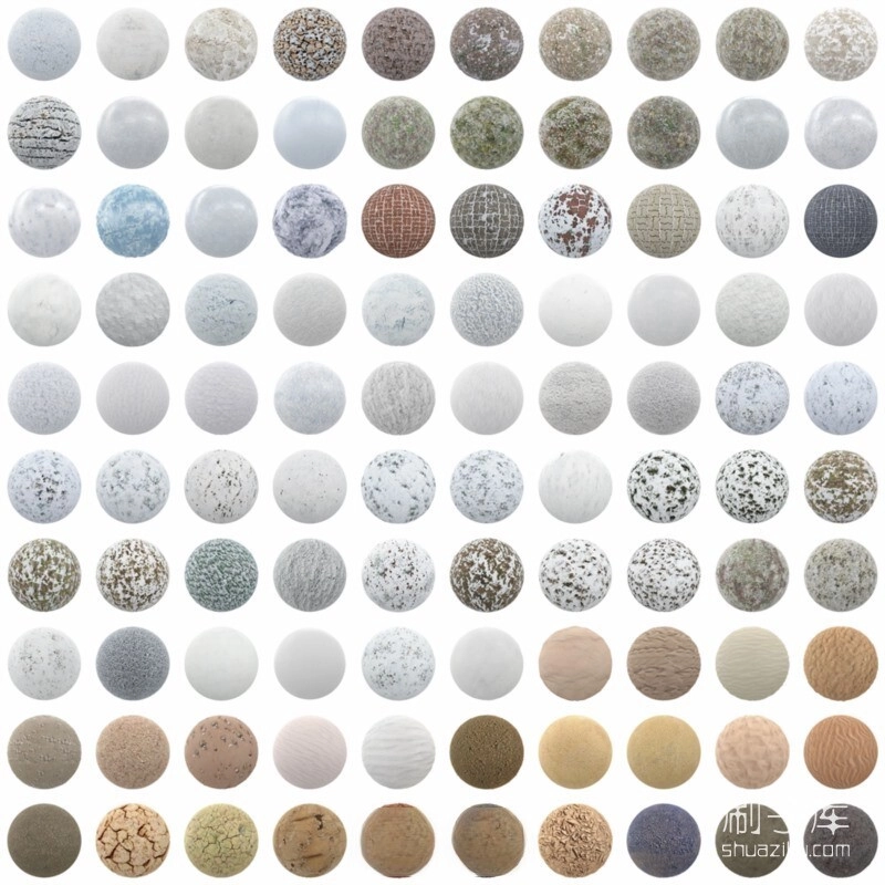 图片[12]-Sketchup草图大师6000个Enscape&Vray双材质库-刷子库