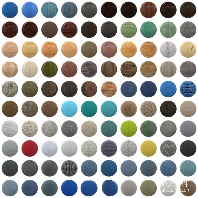 图片[11]-Sketchup草图大师6000个Enscape&Vray双材质库-刷子库