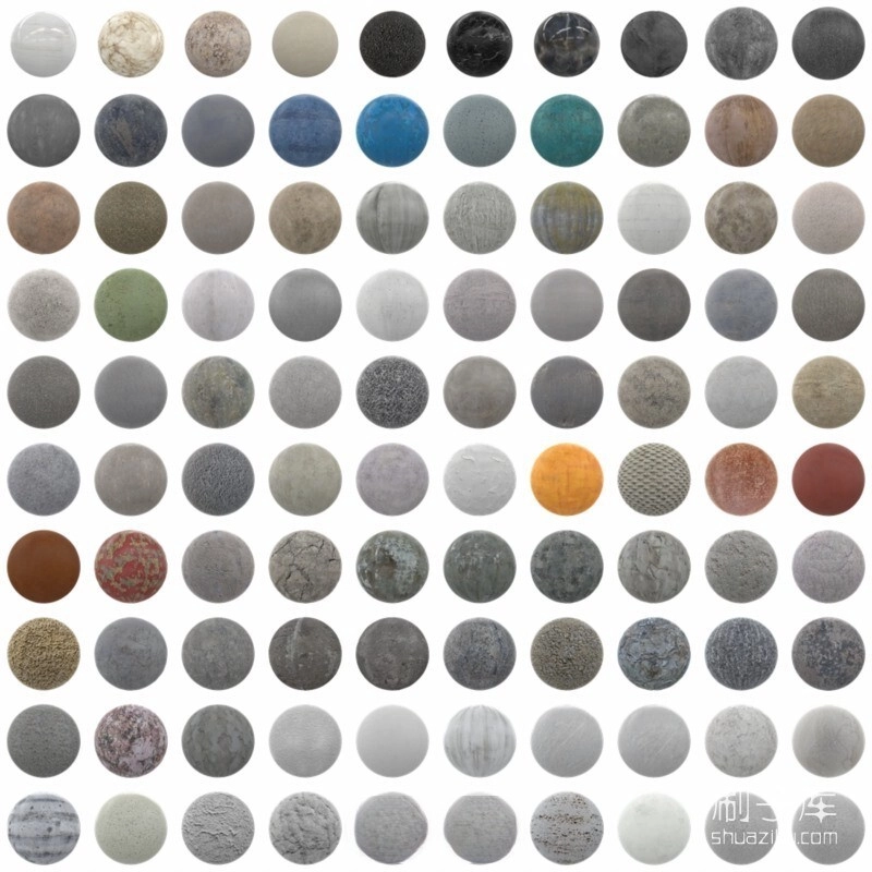 图片[15]-Sketchup草图大师6000个Enscape&Vray双材质库-刷子库